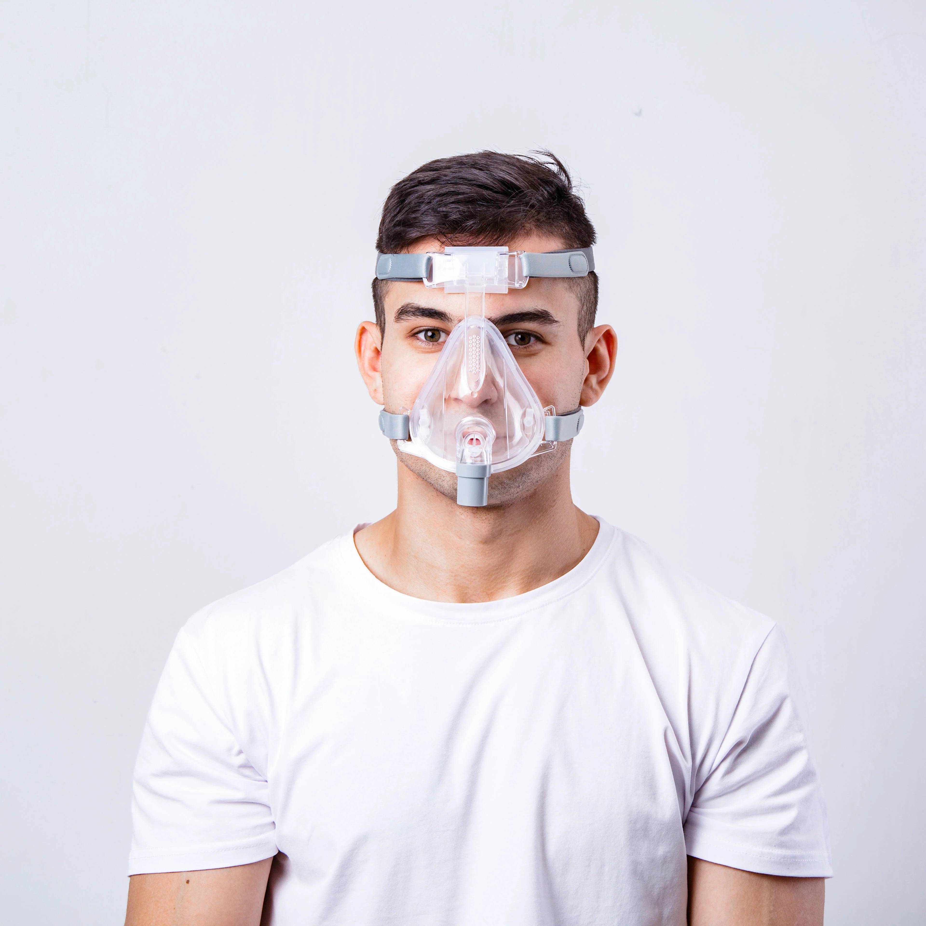 BMC CPAP Mask Full Face Apnea Mask With Comfortable Silicone Pad Suitable for APAP Auto CPAP BIPAP Anit Snoring Sleep Apnea