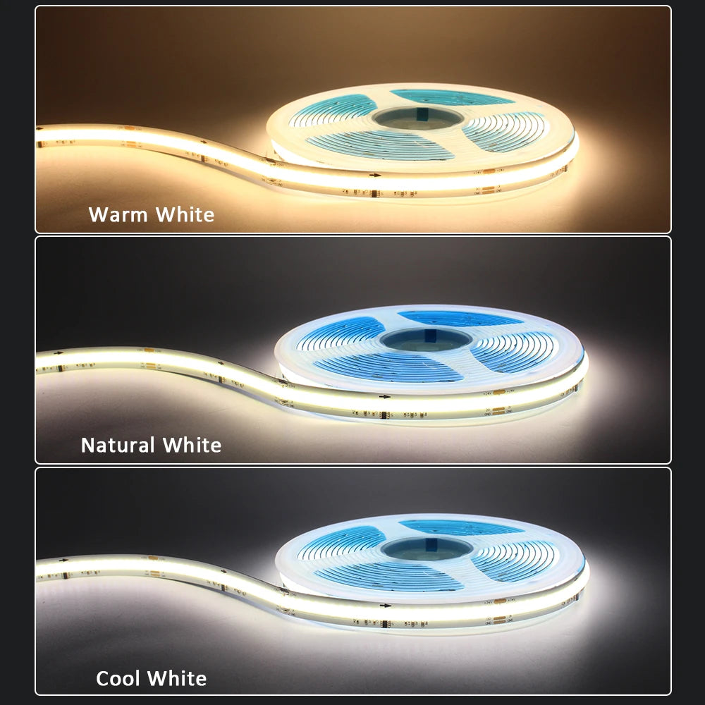 5M 10M 15M Sensor Motion Stairs LED Strip Light Kit 24V COB Water Flow Staircase Step Lighting for Interior Ladder Corridor Lamp