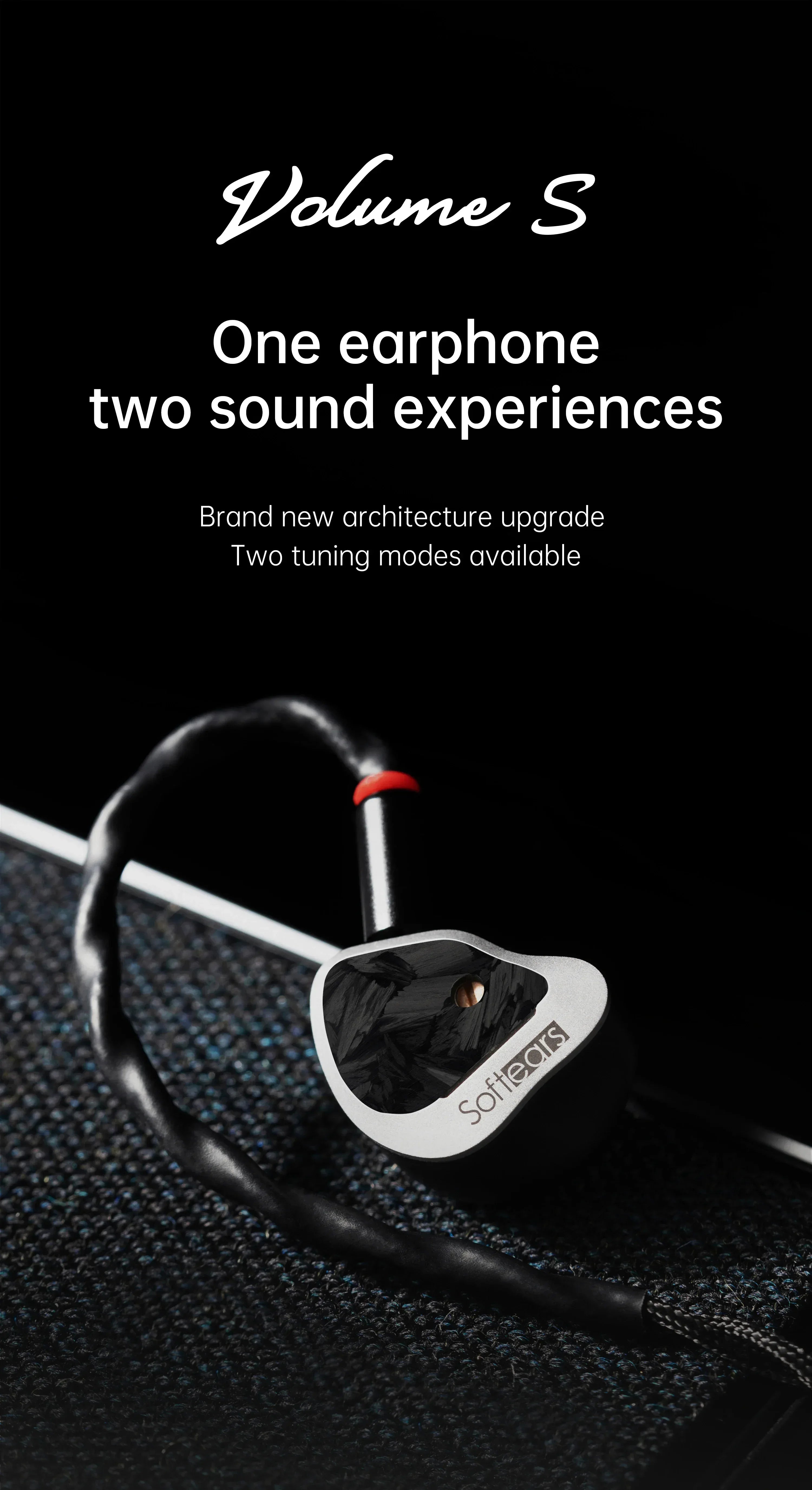 Softears Volume S Hybrid IEM | HiFi Monitoring Audio | Tidesmit Tidesmit