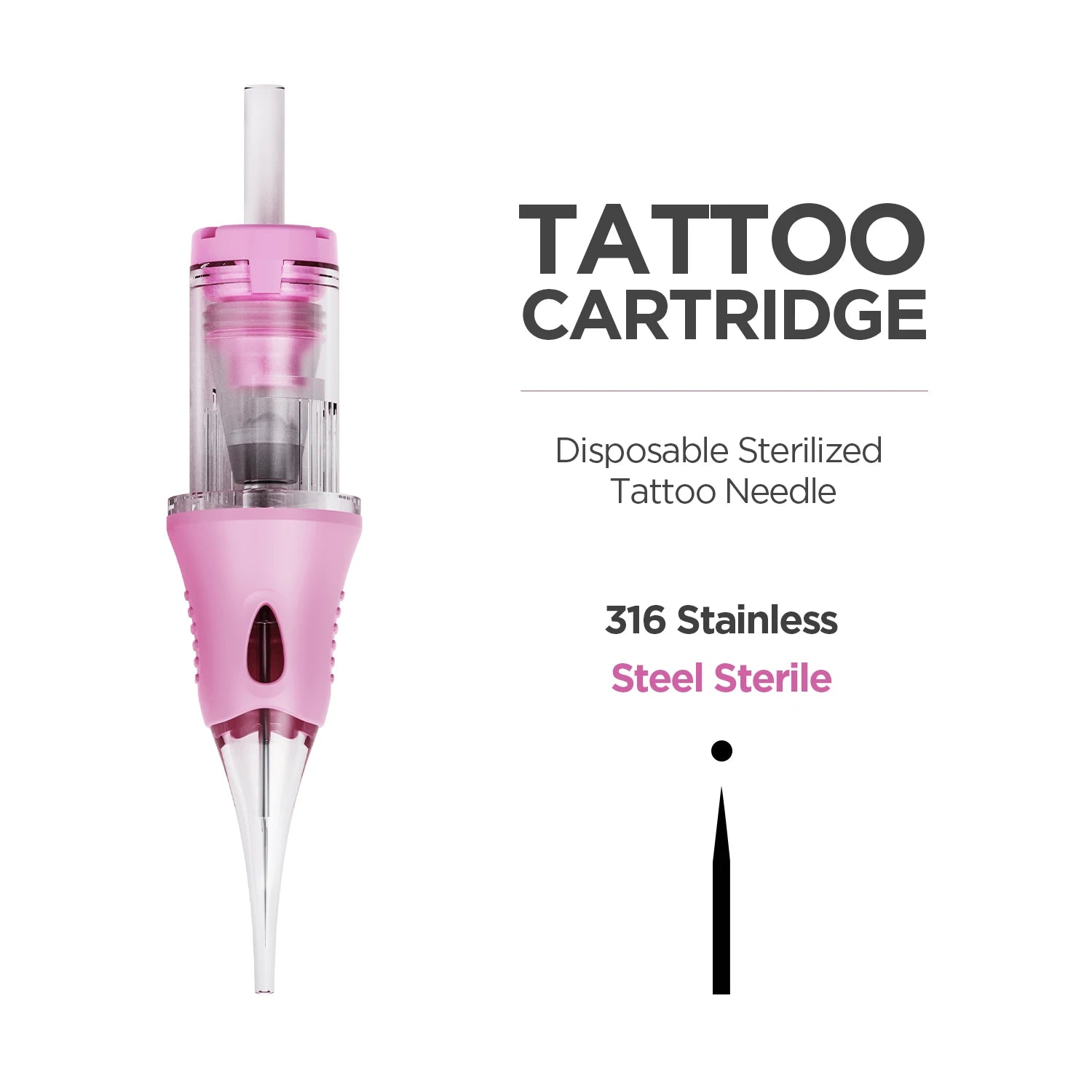 Permanent Makeup Needles - Sterile Tattoo Cartridge 10 Pack Permanent Makeup Machines Tidesmit