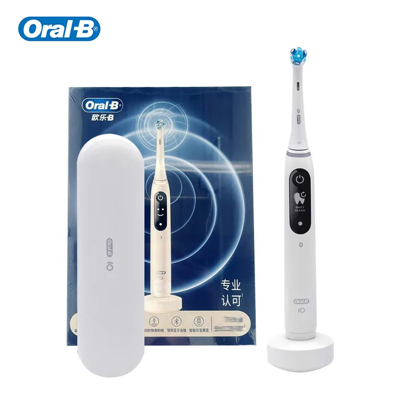 Oral B Electric Toothbrush IO Series Rechargeable Waterproof Smart Rotating Timing Electronic Tooth Brushes IO2 IO3 IO4 IO7 IO9