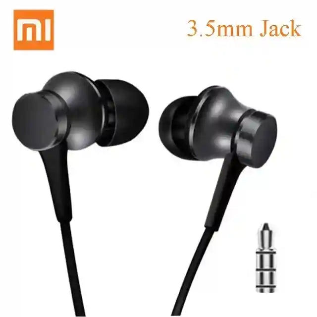 Wired In-Ear Headphones with Mic: Precision Bass for Android Devices black Tidesmit
