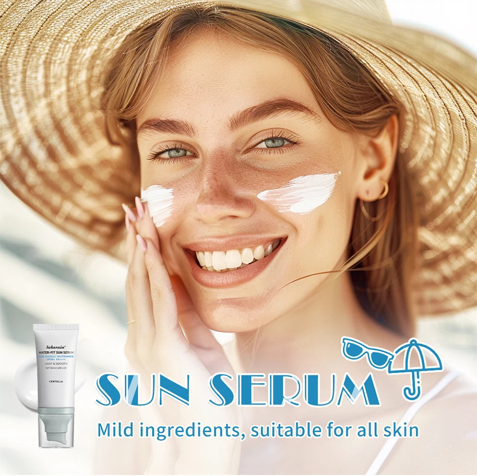 Tidesmit SPF 50+ hydrating sun block isolation cream texture close-up for flawless face makeup sun protection