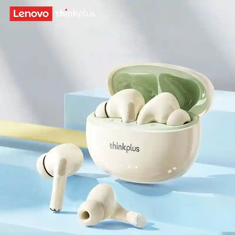 Lenovo LP5 Pro Wireless Earbuds - Low Latency Gaming Headset LP5 Pro Beige Tidesmit
