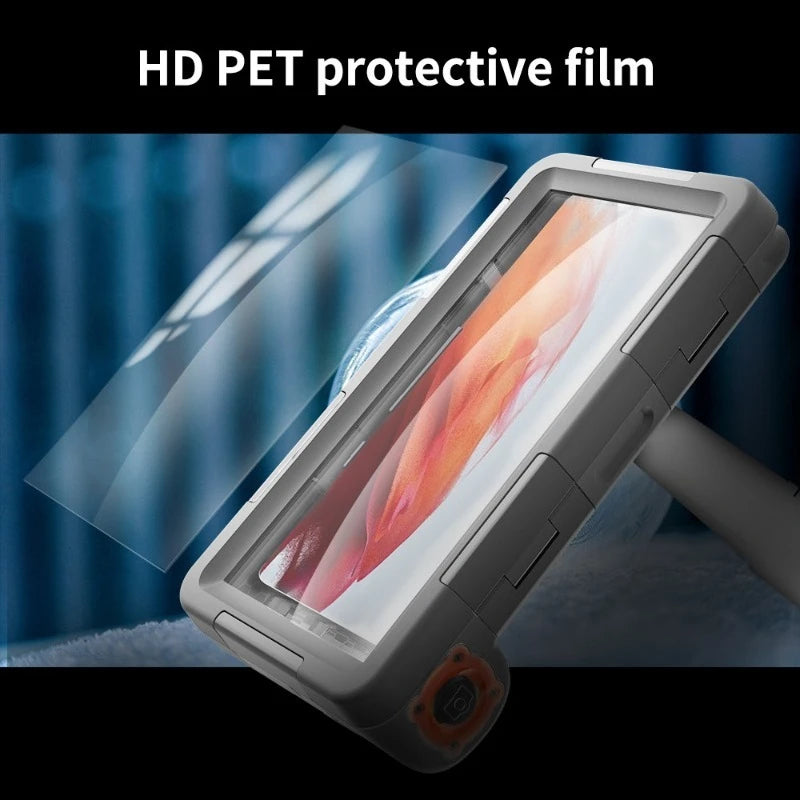 Waterproof Snorkeling Phone Case for iPhone - 15m Depth Protection Tidesmit