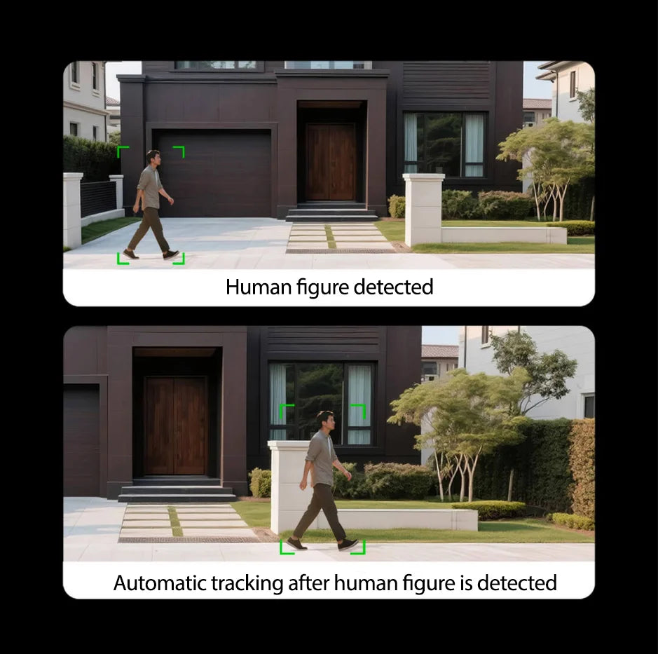 Xiaomi Smart Outdoor Camera 4 8 megapixel 4K image quality AI human-vehicle detection 360° PTZ Full color night vision IP66 CN
