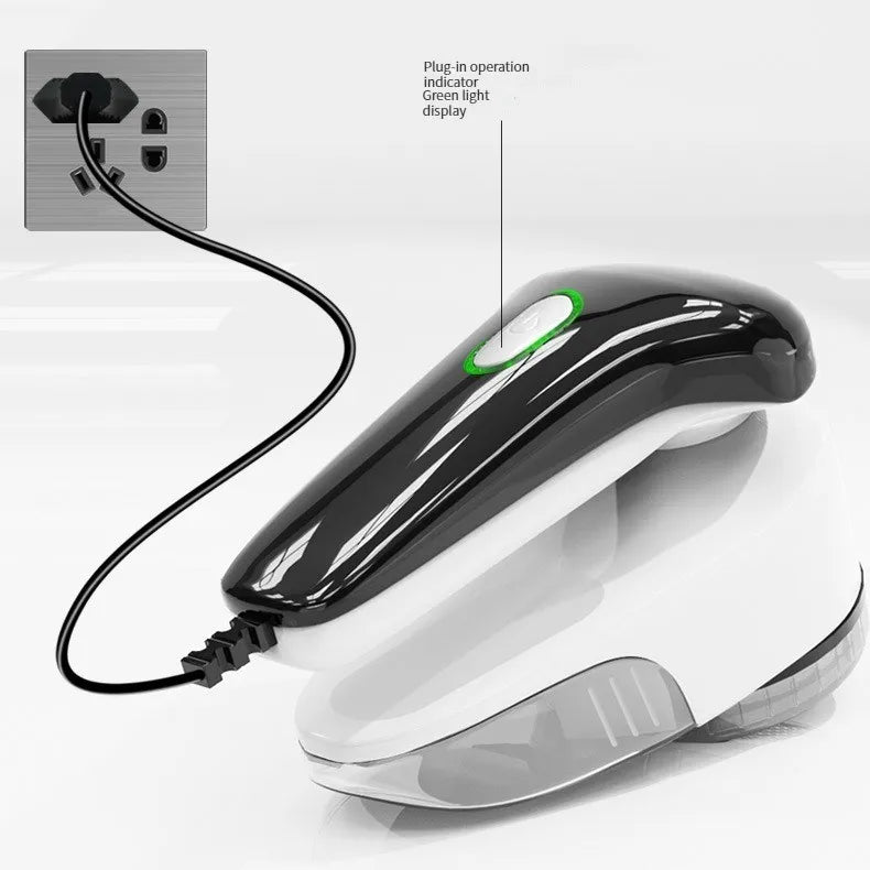 Tidesmit professional rechargeable fabric lint remover showing blade head and ergonomic handle for fuzz removal