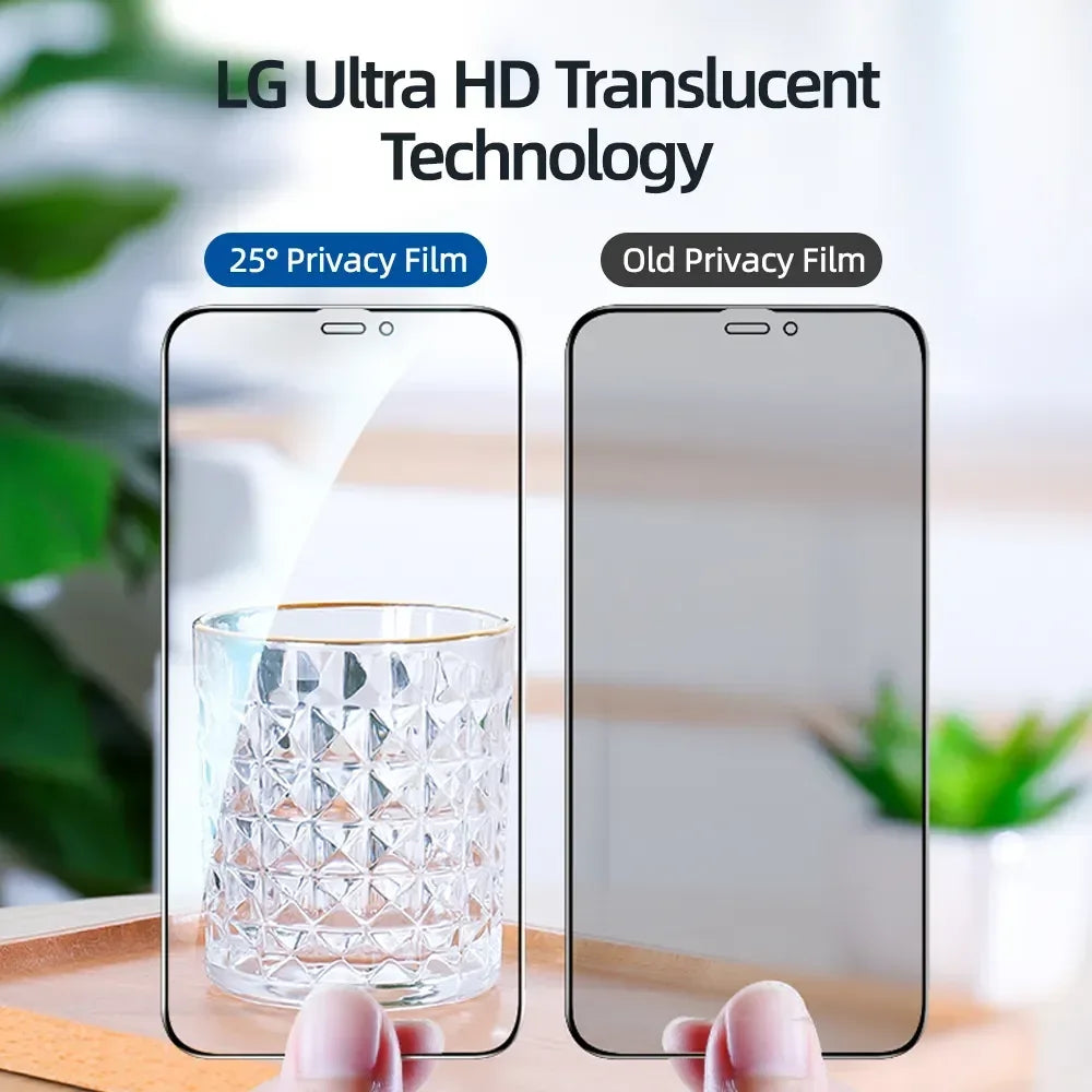 Privacy Screen Protector for iPhone 17 Pro Max, 9H Anti-Spy Tempered Glass Tidesmit