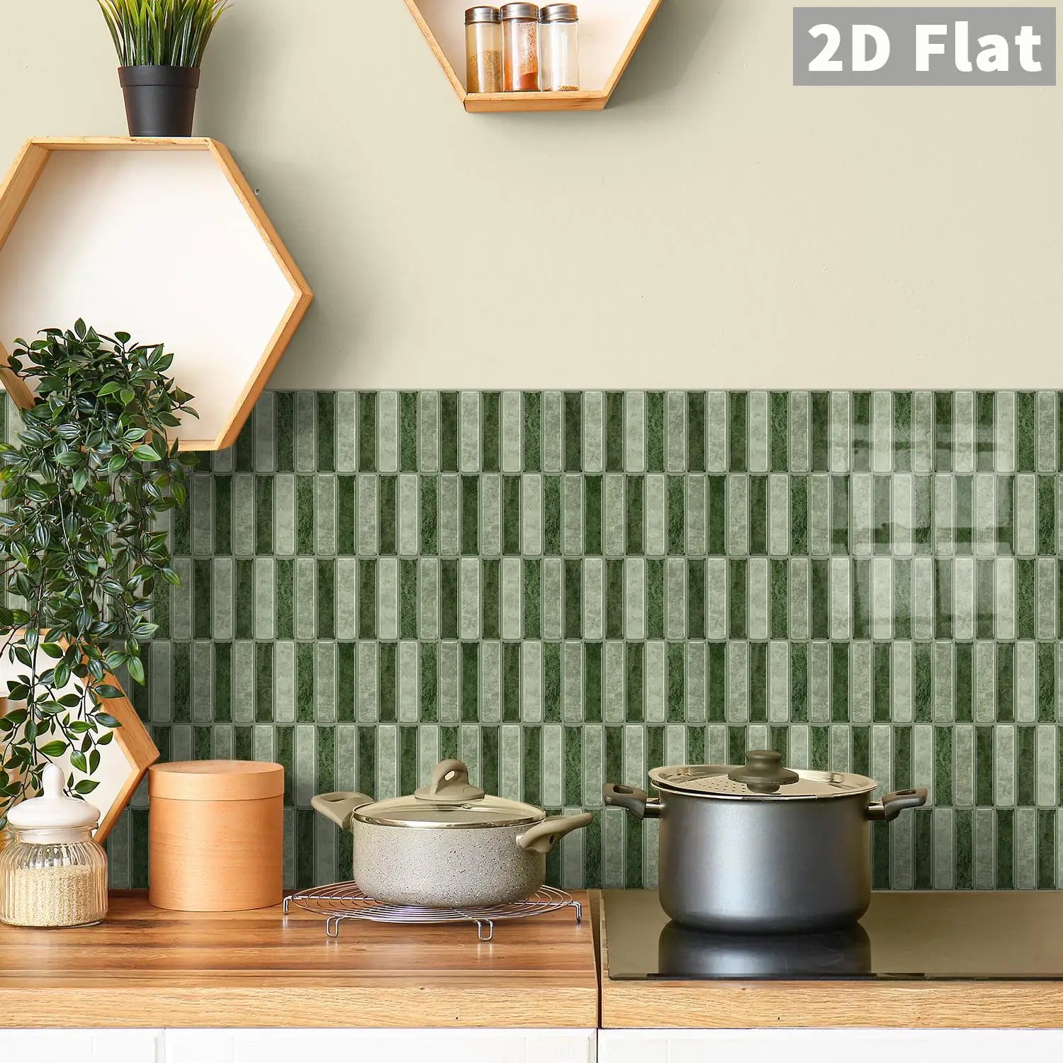Peel-and-stick self-adhesive tile stickers Self-adhesive tile decals Kitchen and bathroom backsplash decoration Bedroom decor