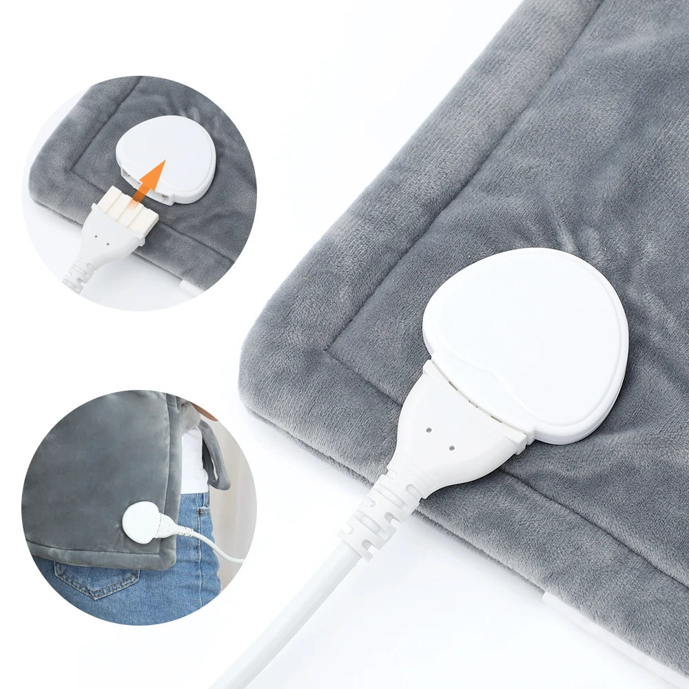 Electric Heating Neck Massager - Deep Tissue Muscle Recovery Tool Fascia Gun Tidesmit