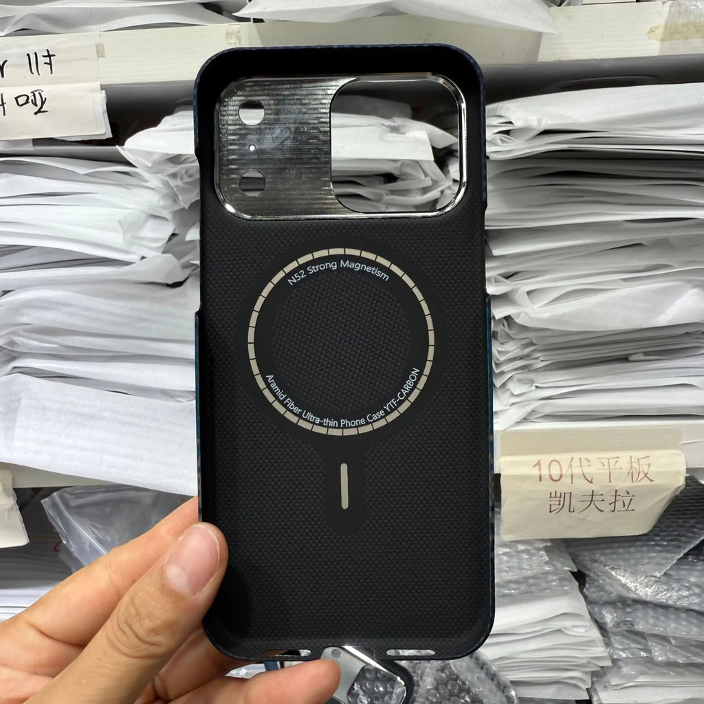 iPhone 17 Pro Max Aramid Fiber Case - Military-Grade Drop Protection Tidesmit