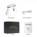 Microcurrent Face Roller Massager - V-Shape Facial Lift Tool (White) Massage Roller WHITE Tidesmit