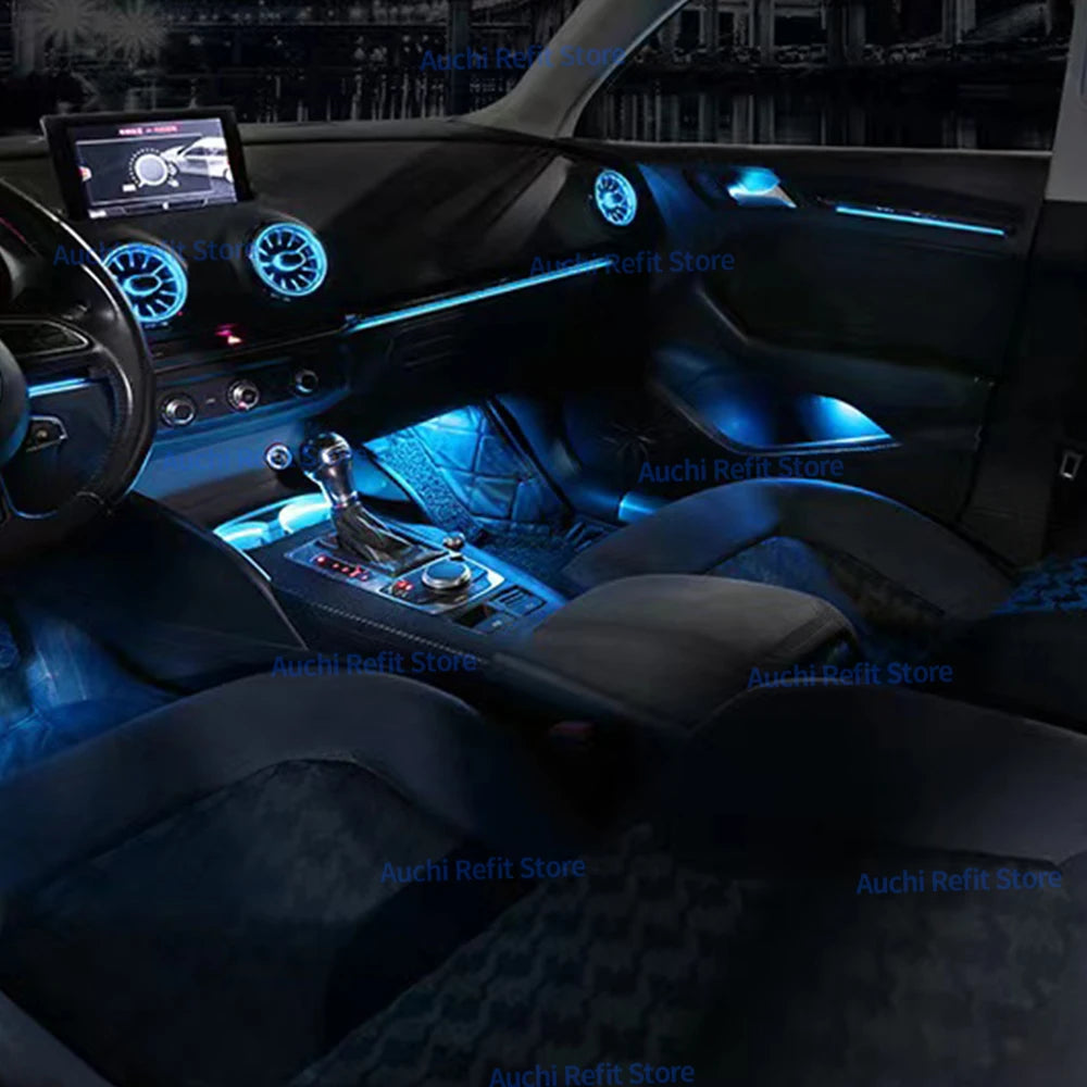 Ambient LED Interior Kit for Audi A3 S3 RS3 - 30-Color Custom Lighting Tidesmit