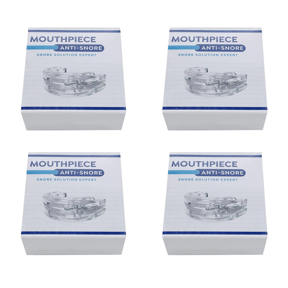 Anti-Snoring Teeth Bruxism Mouthguard - Sleep Improvement Device for Snoring And Apnea - Pack of 1/2/3/4/5 Pcs