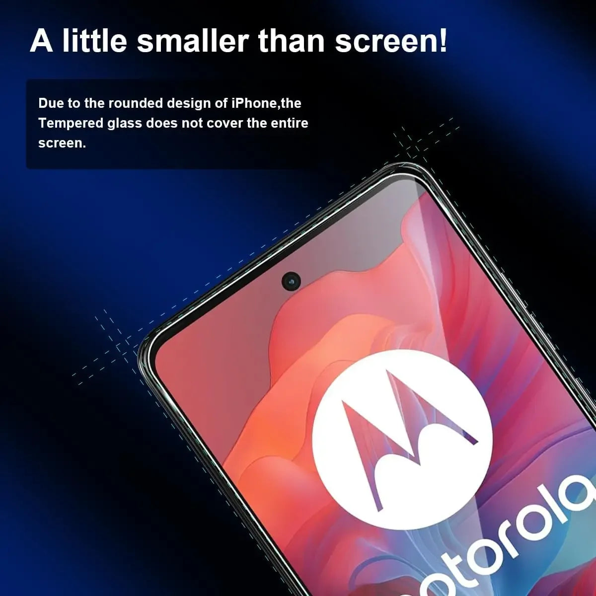 Motorola Moto G24 Power Screen Protector | 3 Pack 9H Tempered Glass Tidesmit
