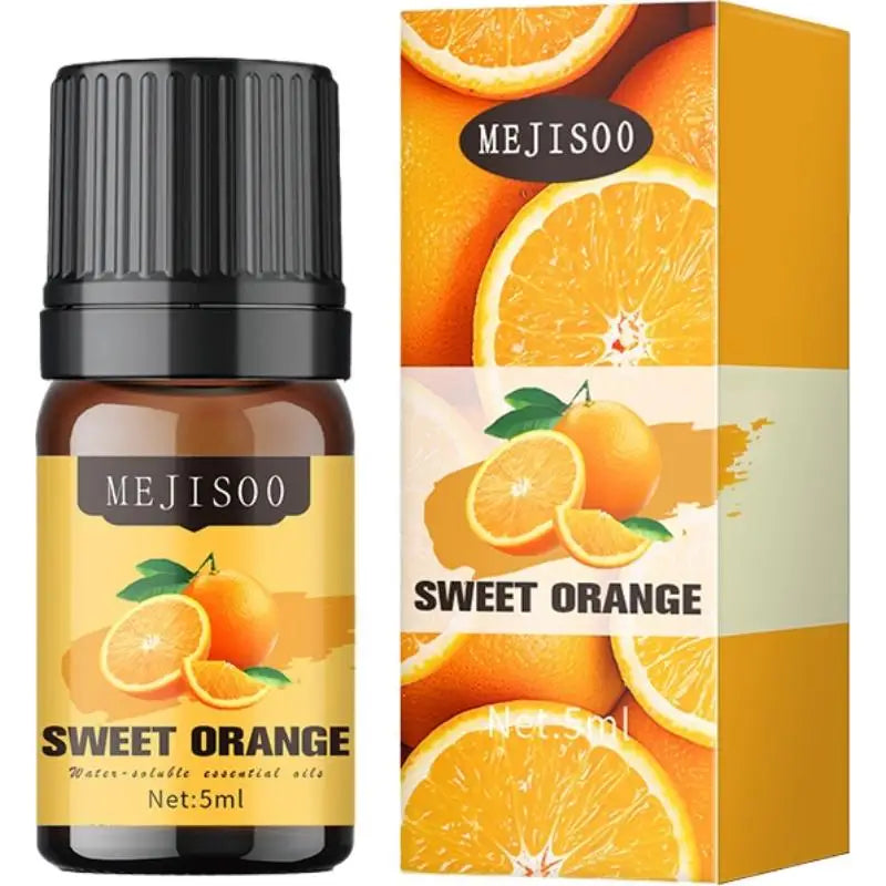 5ml Natural Essential Oils Rosemary Tea Tree Lemon Lavender Lemongrass Eucalyptus Peppermint Sweet Orange Fragrance Oil