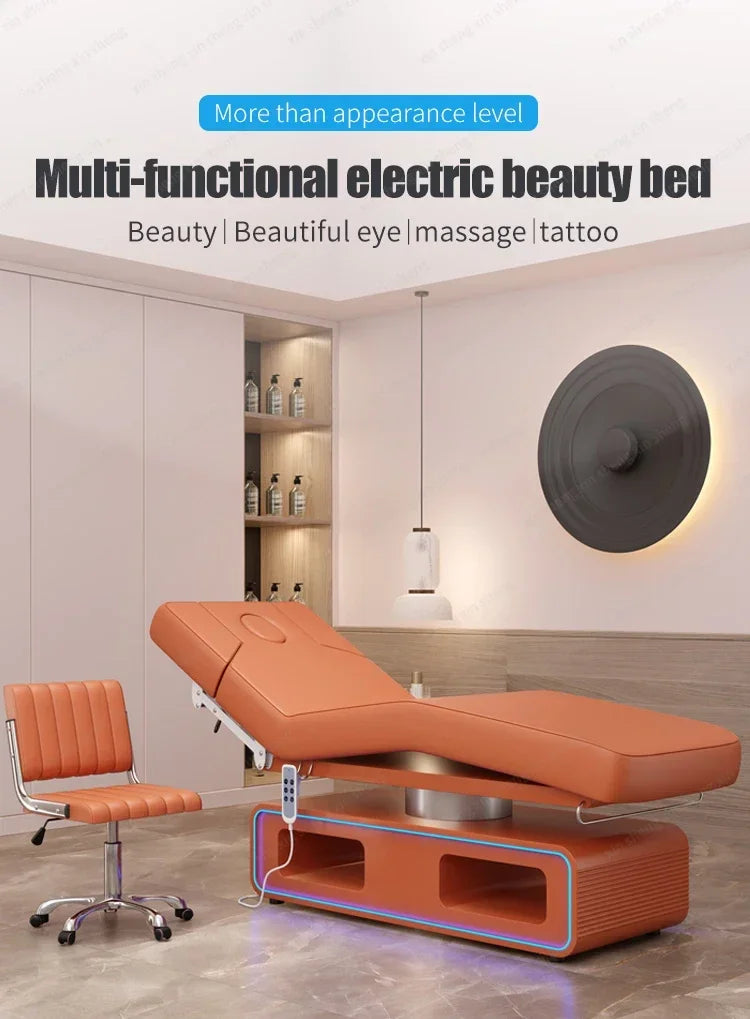 Electric Lifting Facial Beauty Bed - Adjustable Massage Chair Massage Chairs Tidesmit