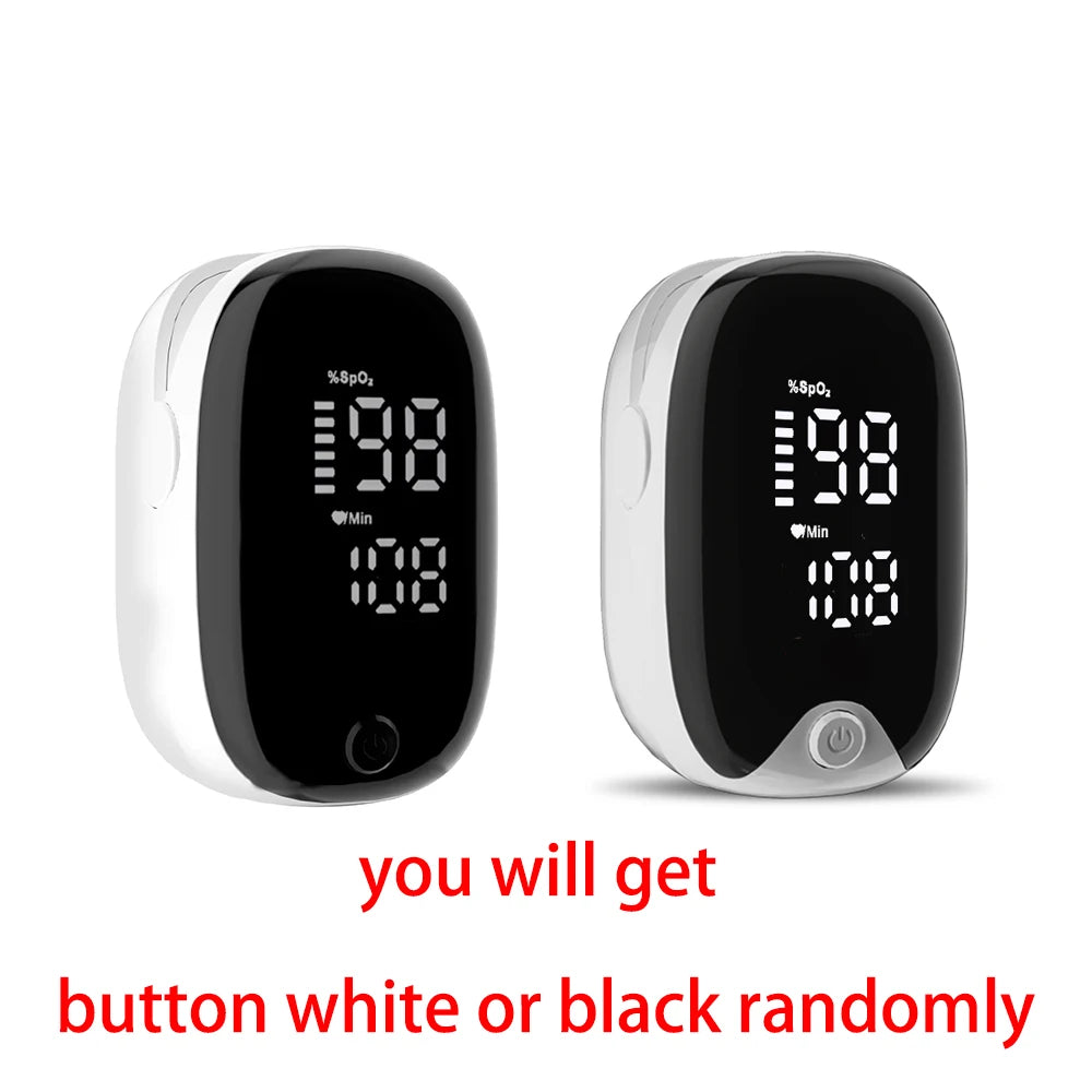 Oximeter Portable Fingertip Pulse Blood Oxygen Saturation Monitor With LED Display Fingertip Oximeter Testing SpO2 Health Care