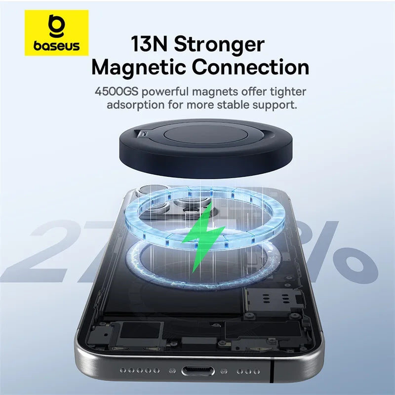 Magnetic Wireless Charger for iPhone 16 15 with Stand | Tidesmit Tidesmit