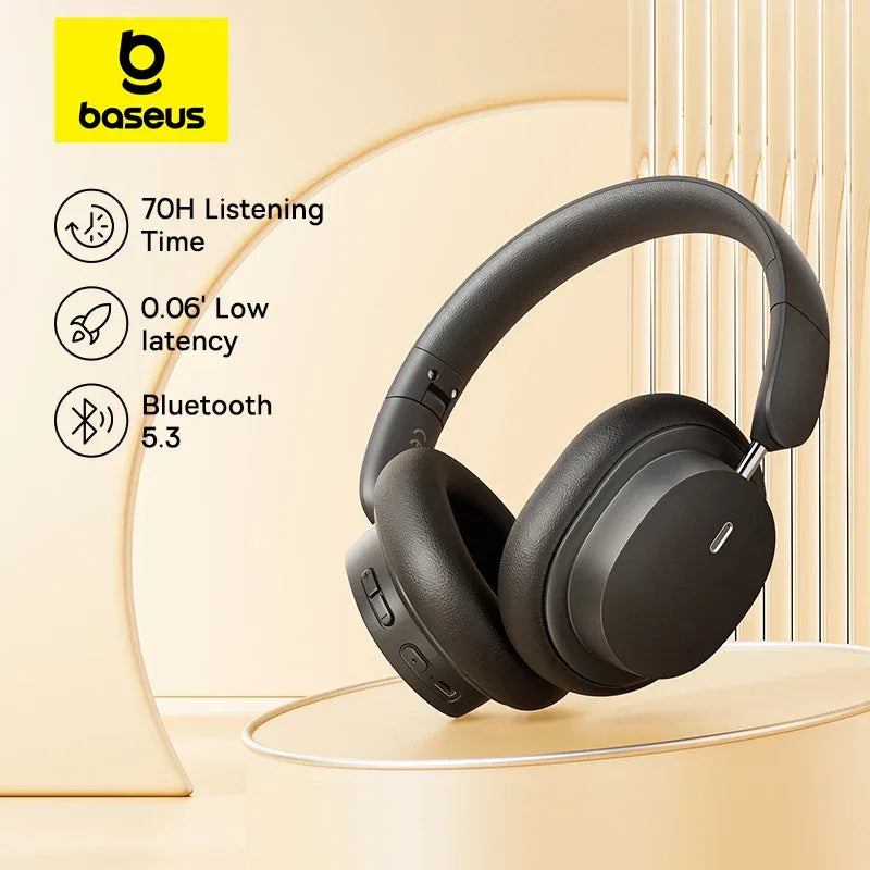 Tidesmit Wireless Bluetooth 5.3 Headphones with 3D Spatial Audio Tidesmit