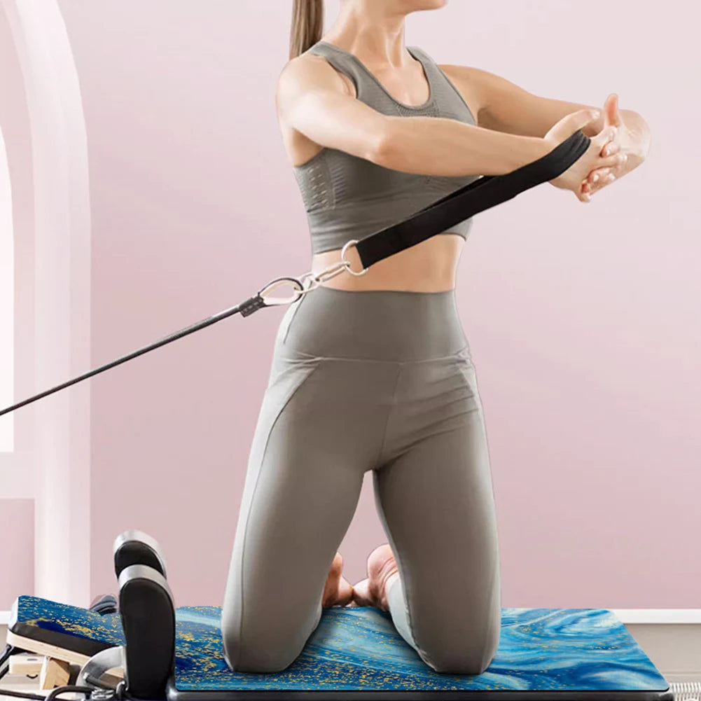 Pilates Reformer Mat Sweat Absorbent Pilates Reformer Cover Portable Pilates Reformer Machine Towel for Balance Training