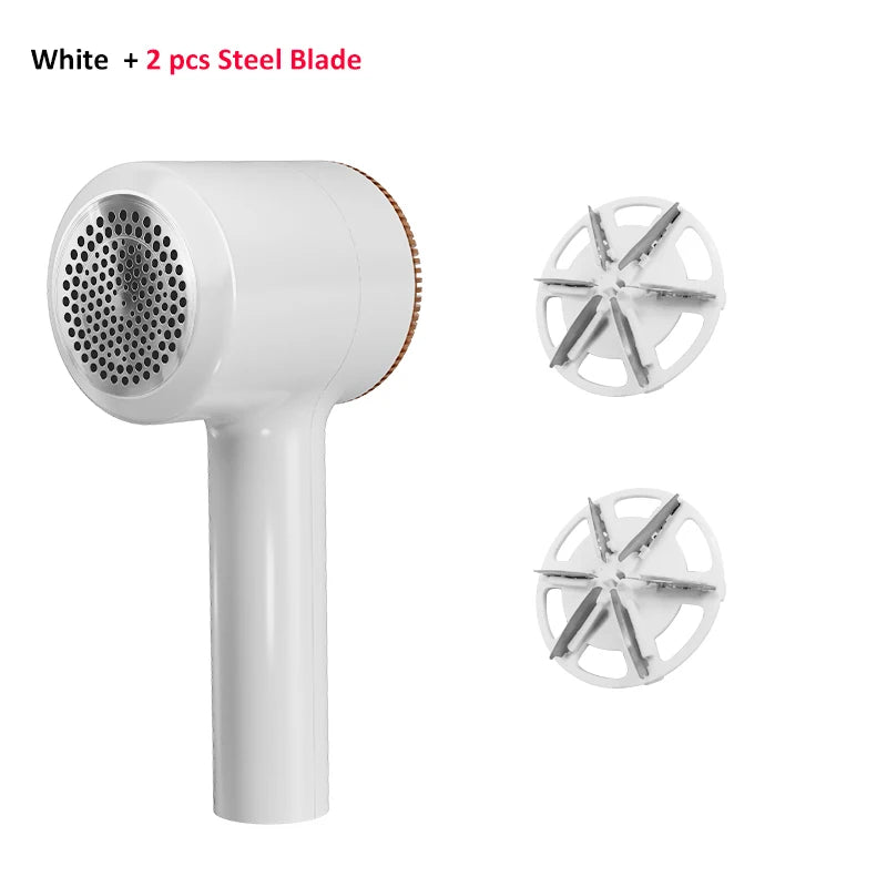 Tidesmit electric lint shaver with USB rechargeable battery for efficient fabric hair ball removal from clothing