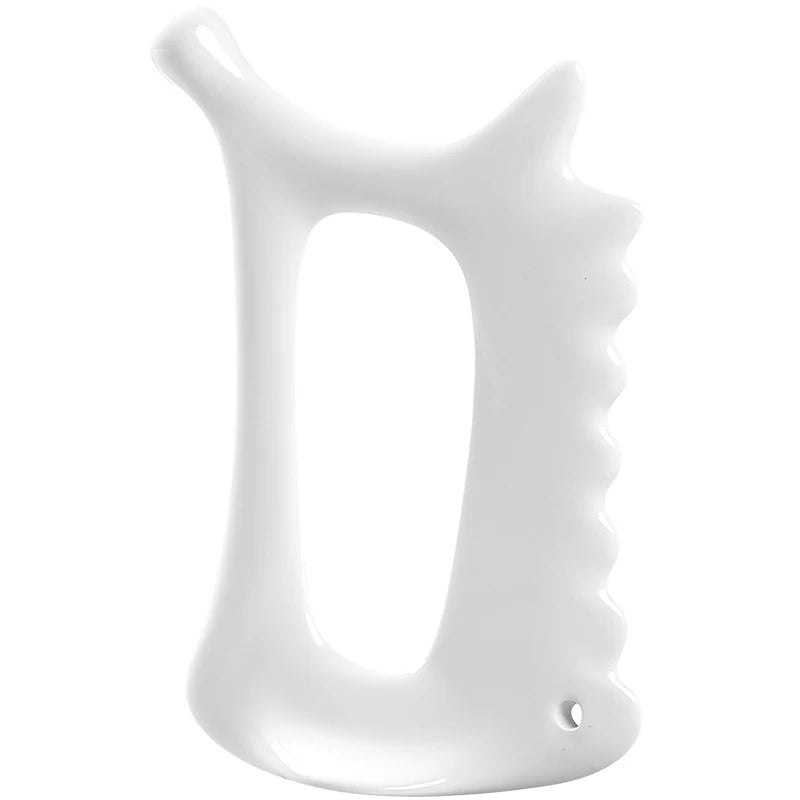 Ceramic Gua Sha Scraping Tool for Natural Lymphatic Drainage - Tidesmit Body Shaping Massage Equipment Tidesmit