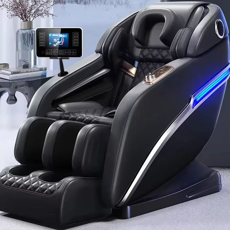 4D Zero Gravity Full Body Massage Chair - Blue | Tidesmit Massage Chairs Tidesmit