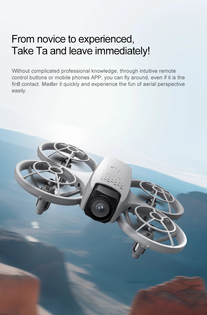 GPS Drone with 8K Camera - Foldable Aerial Quadcopter by Tidesmit Tidesmit