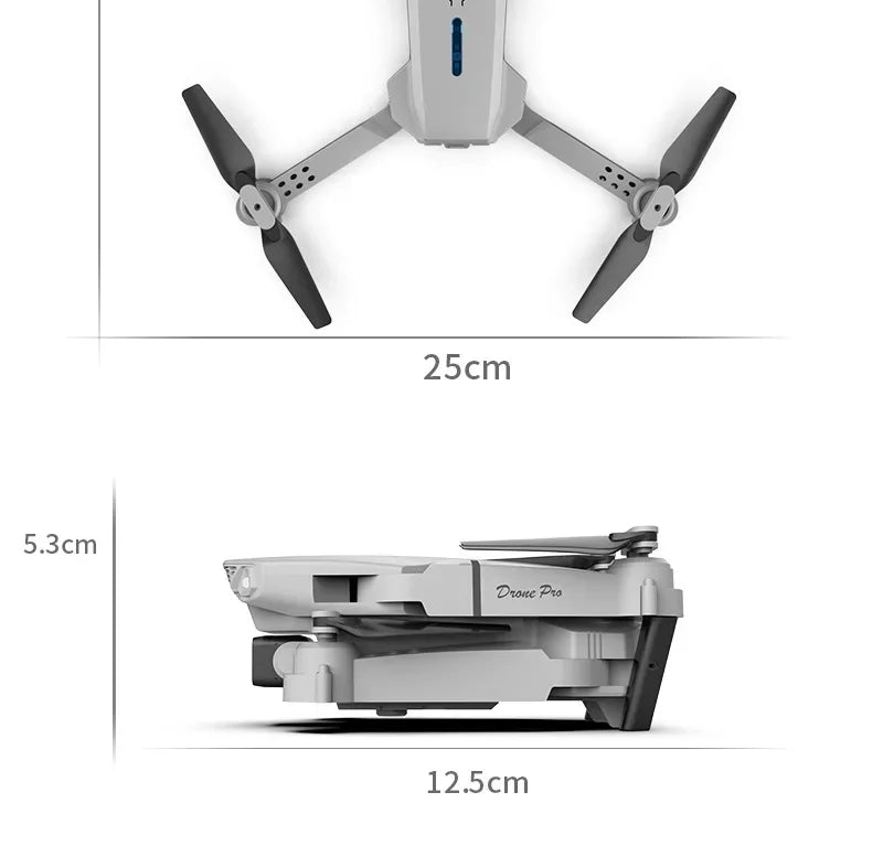 4K Foldable Camera Drone with Obstacle Avoidance | Tidesmit Tidesmit