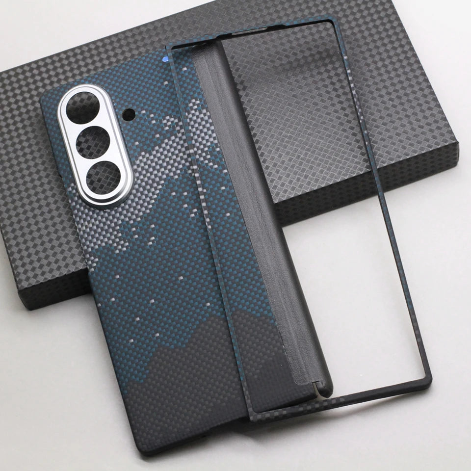 Samsung Galaxy Z Fold 7 Aramid Fiber Case | Slim Shock-Absorbing Cover Tidesmit
