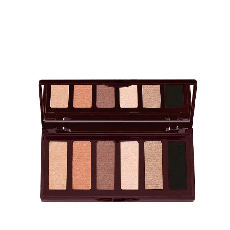 Tidesmit two-color heart blusher and eyeshadow palette detail view showing long-lasting waterproof face makeup