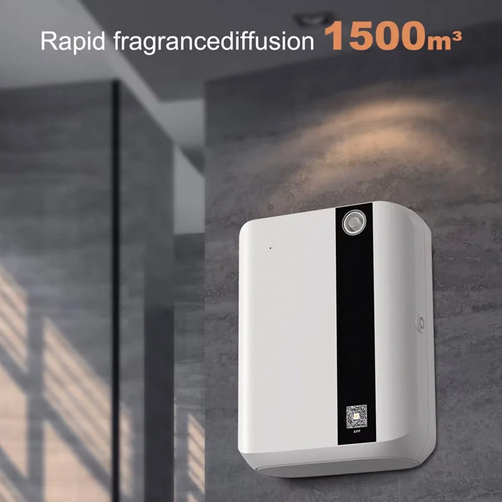 TEABLUM Aroma Diffuser 500ML Bluetooth Essential Oil Diffuser For Home Room Fragrance HVAC Electric Aromatic Oasis Air Freshener