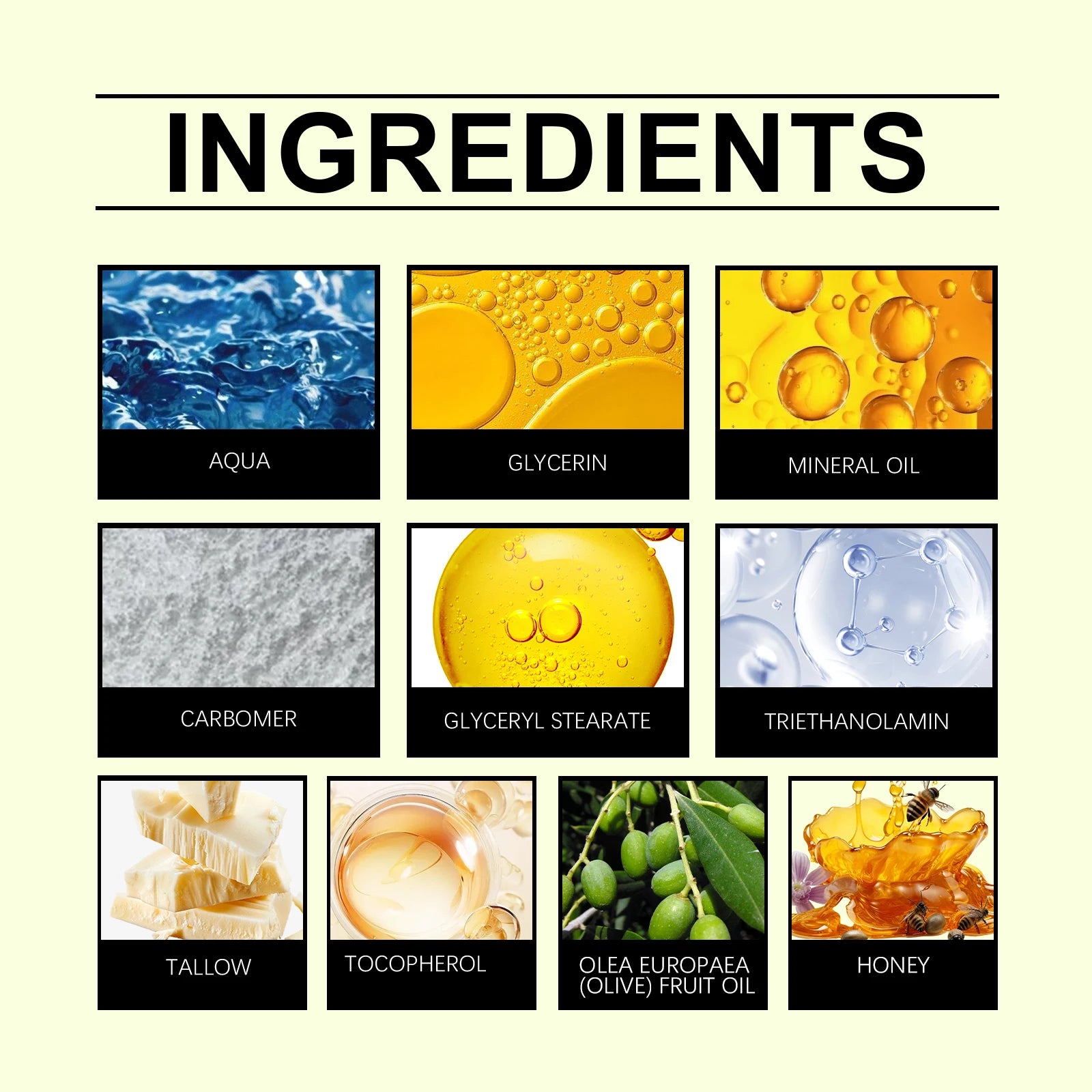 Beef Tallow  Bodily Moisturizer Fade Fine Lines Repair Skin Improves Dry Skin Rejuvenation Brighten Skin Care Cream Product
