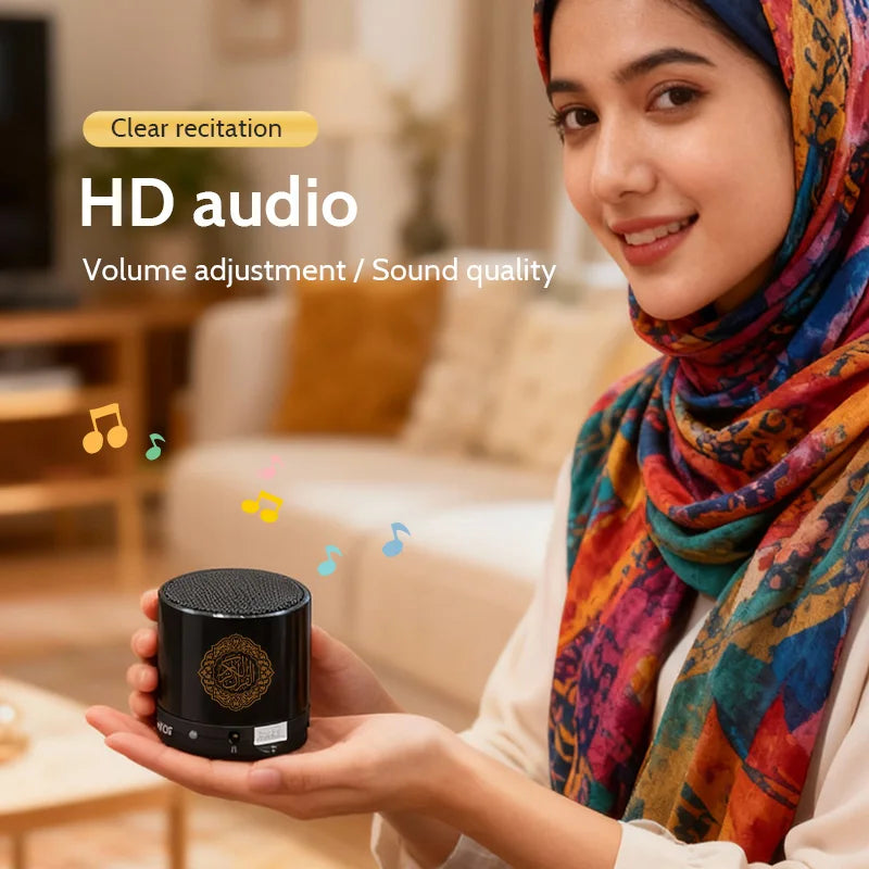 Koran Islam Arabic Muslim Azan Bluetooth Wireless Speaker Portable FM Radio Mini Ramadan Holy Islamic Quran Arab Music Sound Box