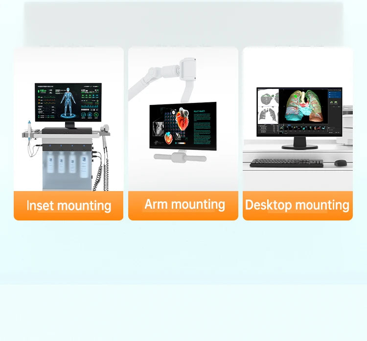VCHANCE 21.5'' Full HD 1080p 100%sRGB Portable Medical Monitor with VESA Mount Display External for Hospital Diagnostic Devices
