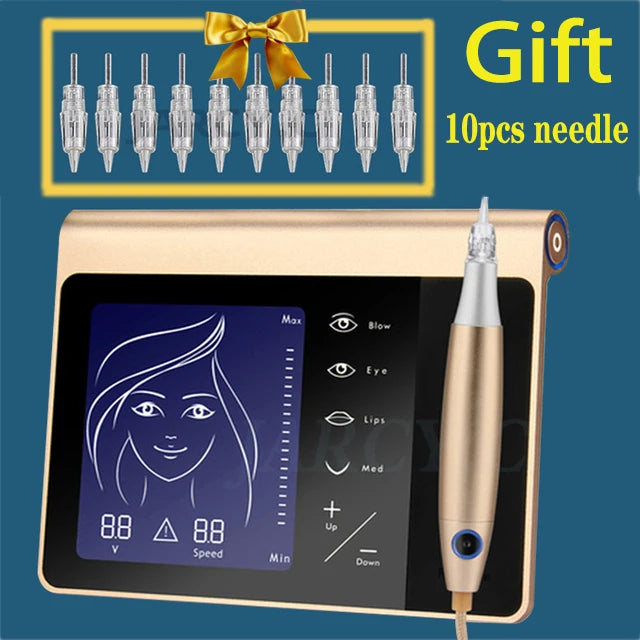 Permanent Makeup Machine Kit: Precision PMU Device for Eyebrows & Lips Permanent Makeup Machines Tidesmit