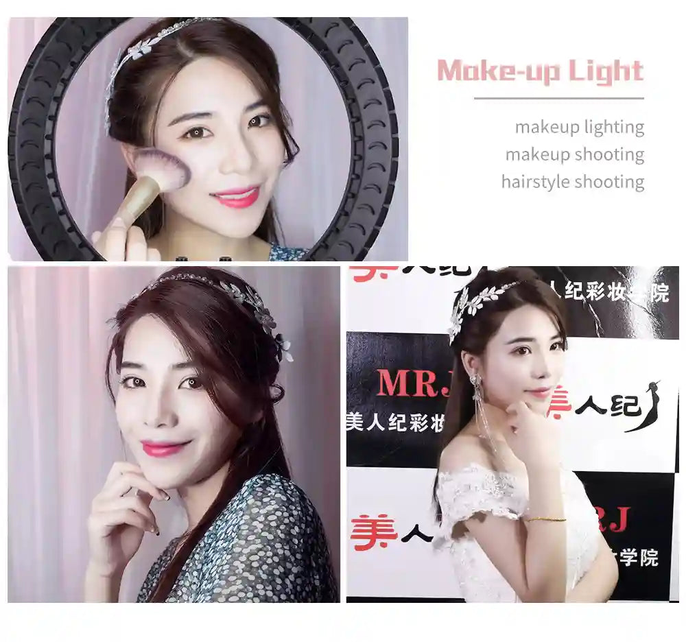 18 Inch LED Ring Light for Content Creation with Remote Control Tidesmit