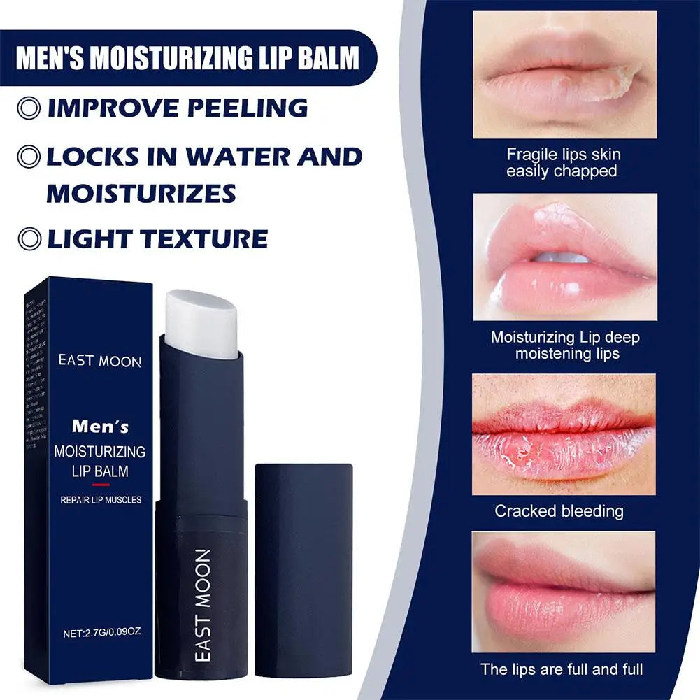 Men Moisturizing Lip Balm - Nourishing Lip Treatment for Chapped Lips Lip Care Tidesmit