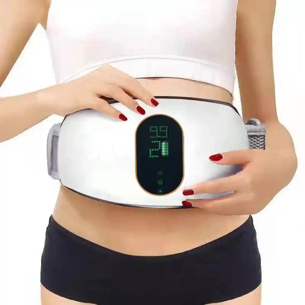 Abdominal Slimming Massage Belt - Rechargeable Heat Therapy Massager Massage Roller Tidesmit