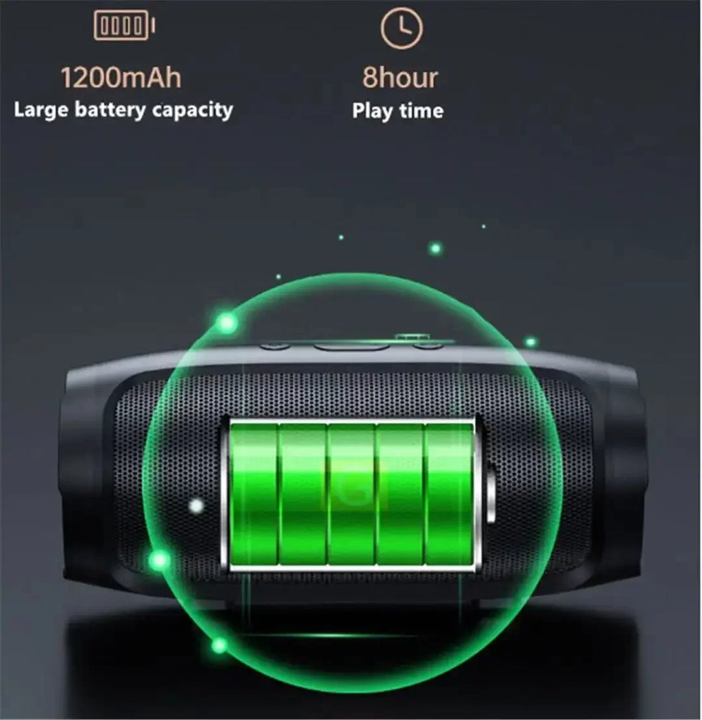 Lenovo FM Portable Bluetooth 5.4 Speakers Dual Speaker Stereo Playback Voice Broadcasting Subwoofer Wireless Speaker For Outdoor