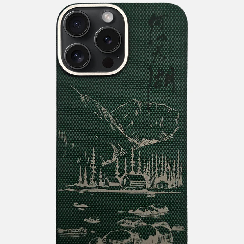 iPhone 16 Pro Max Aramid Fiber Case - Slim Magnetic Protection Tidesmit