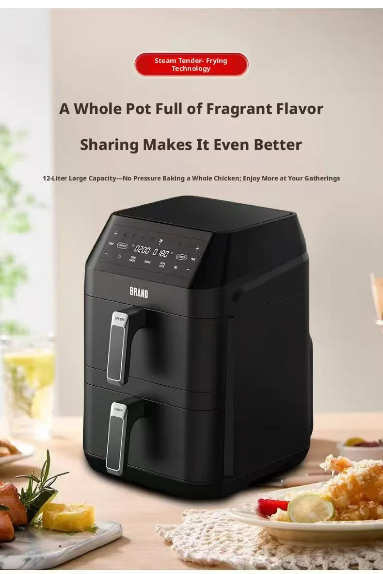 Airo Oven 15 Liter New Trending Commercial Electric air Fryer Aire Fryer Double Stack Glass air Fryer Non Toxic 10l 12 Liter
