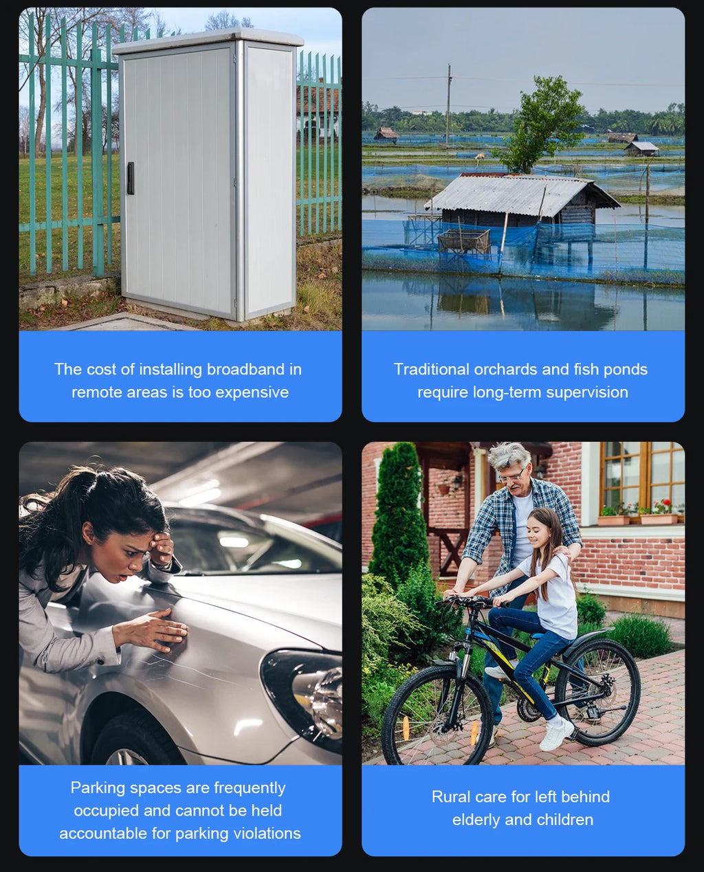 XIAOVV 4G WIFI 6MP Surveillance Smart Security Camera Solar Charging IP65 Waterproof Human Tracking Full Color Night Vision