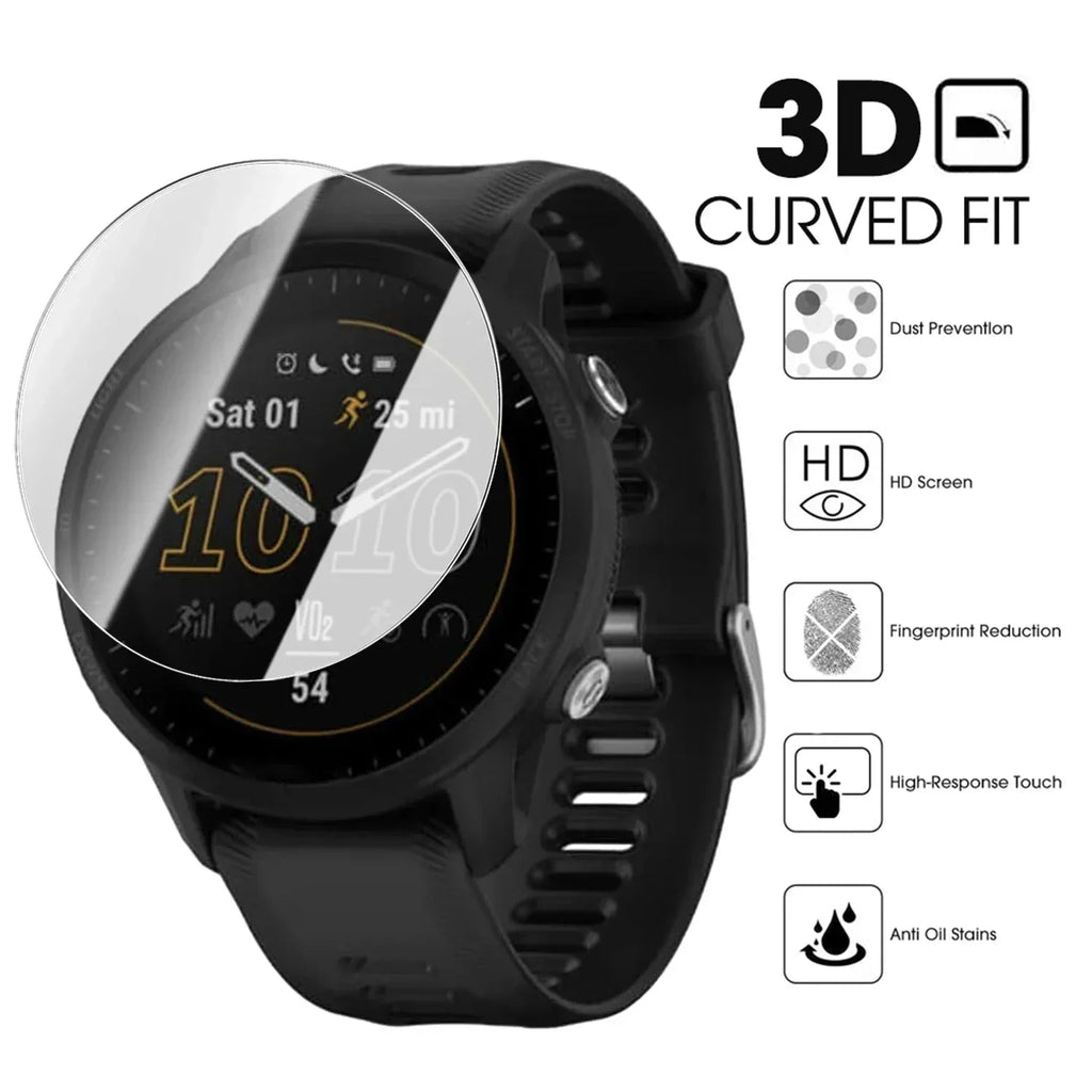 Garmin Forerunner Screen Protector | Tempered Glass Anti-Scratch Film Tidesmit