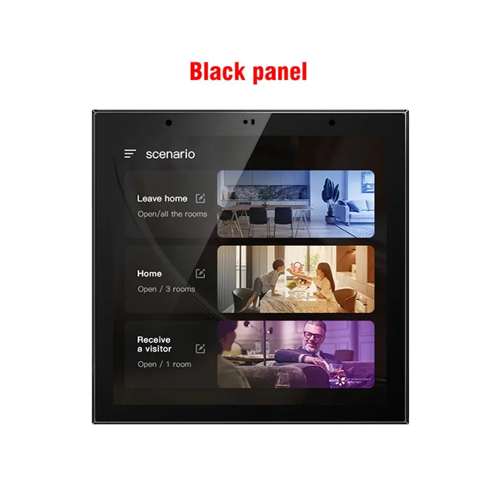 Smart Home Control Panel 8 Inch Touchscreen Zigbee Gateway 4 inch B China Mainland Tidesmit