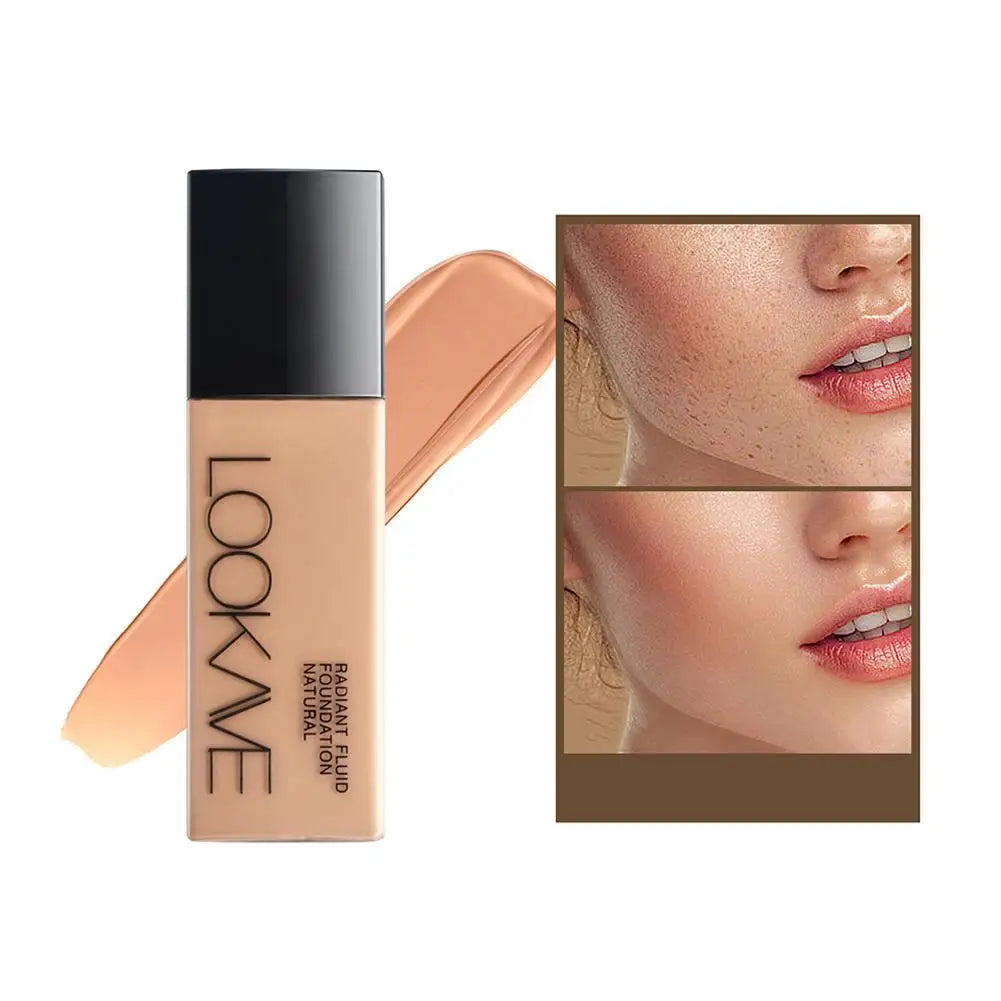Tidesmit long lasting matte liquid foundation with full coverage and moisturizing CC cream texture detail view