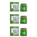 Matcha Sea Salt Body Scrub - Natural Exfoliant for Smooth Skin Scrubs Treatments 3 x 100g Boxed Tidesmit