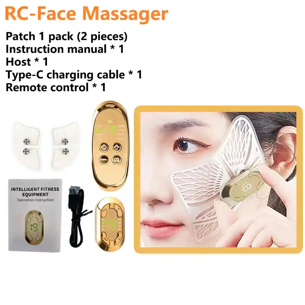 Microcurrent Eye Massager for Facial Lifting and Dark Circles Eye Massage Instrument RC-Face Massager Tidesmit