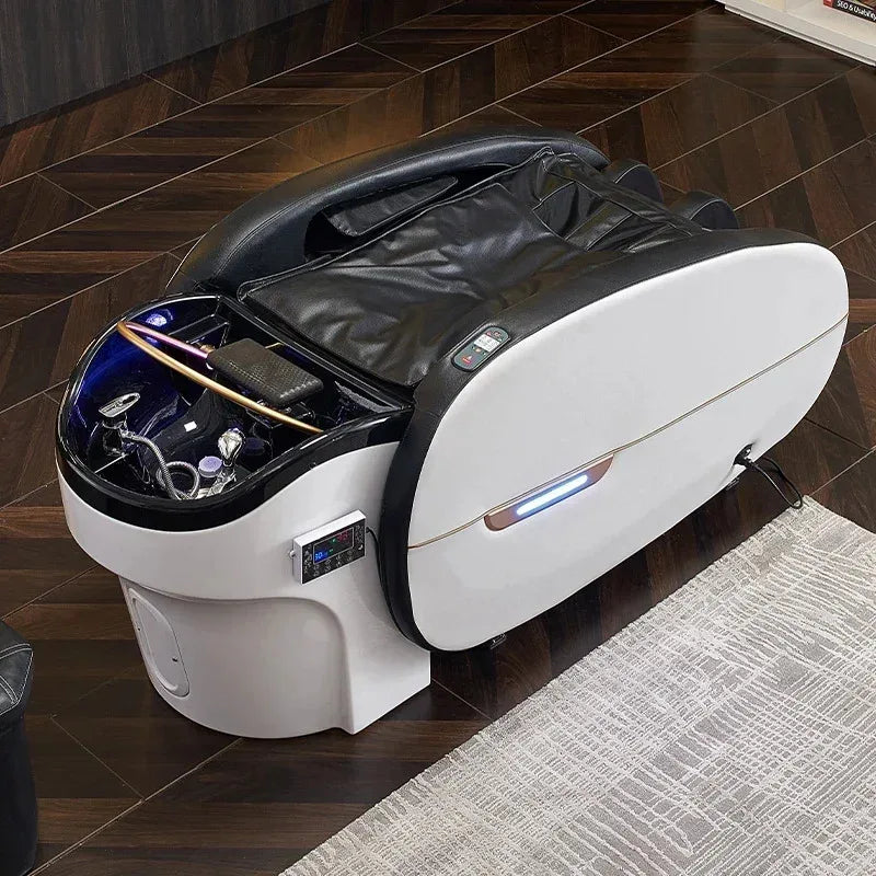 Electric Shampoo Bed – Ergonomic Salon Hair Washing Chair for Professionals Massage Chairs Tidesmit